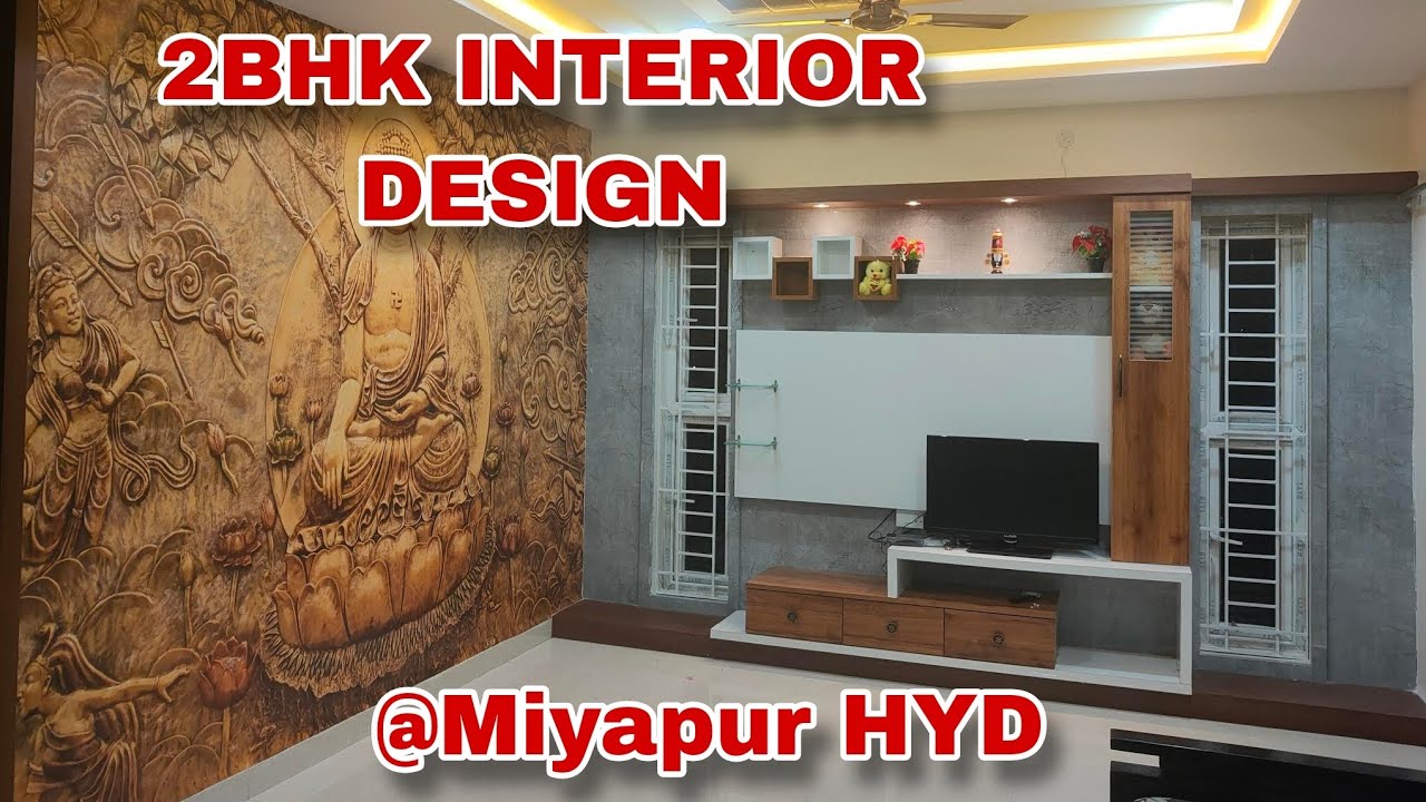 2BHK INTERIOR DESIGN BY HEAVENLY HOME DESIGNS AT MIYAPUR HYDERABAD #interiordesign #interiorproject