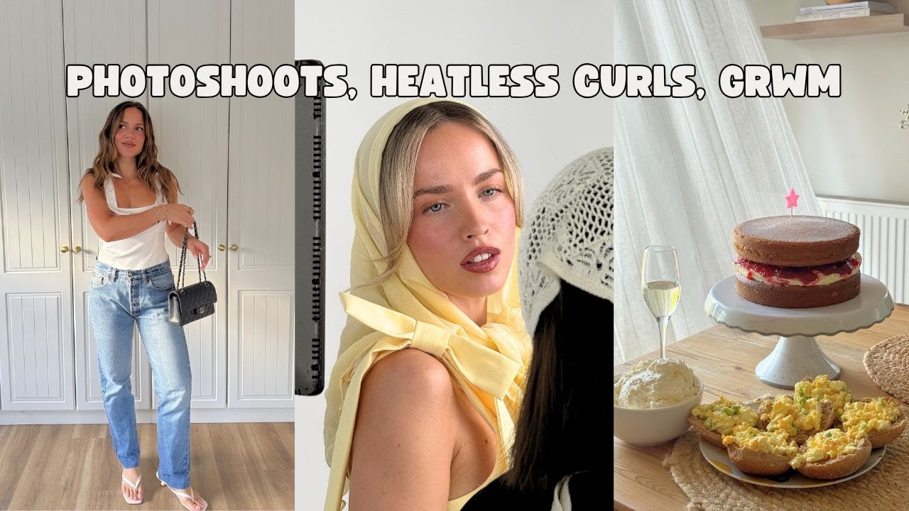 Knowing Your Strengths, Heatless Curls, Makeup Tips | Vlog | Elanna Pecherle