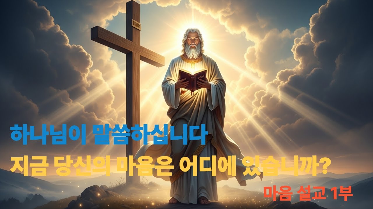 하나님이 말씀하십니다. 당신의 마음은 어디에 있습니까?