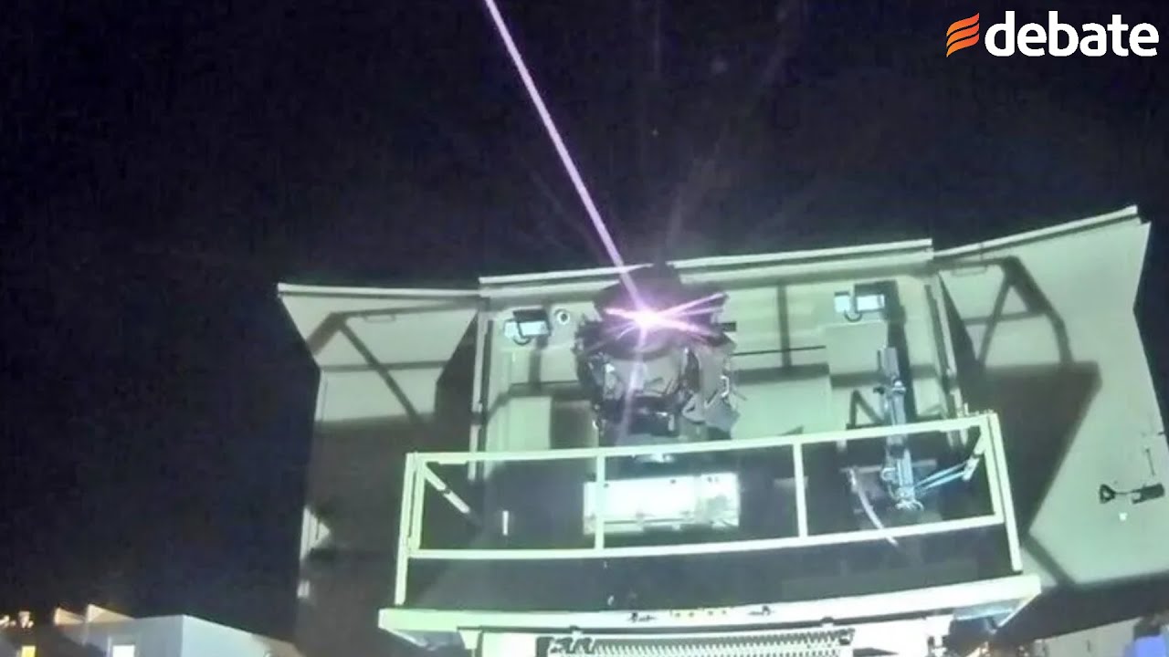 Israel muestra en video el primer uso real de un ca&ntilde;&oacute;n l&aacute;ser en combate