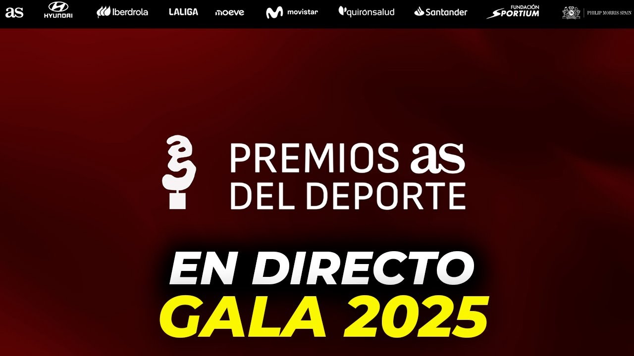 PREMIOS AS DEL DEPORTE 2025 EN DIRECTO HOMENAJE A RAFA NADAL INOLVIDABLE