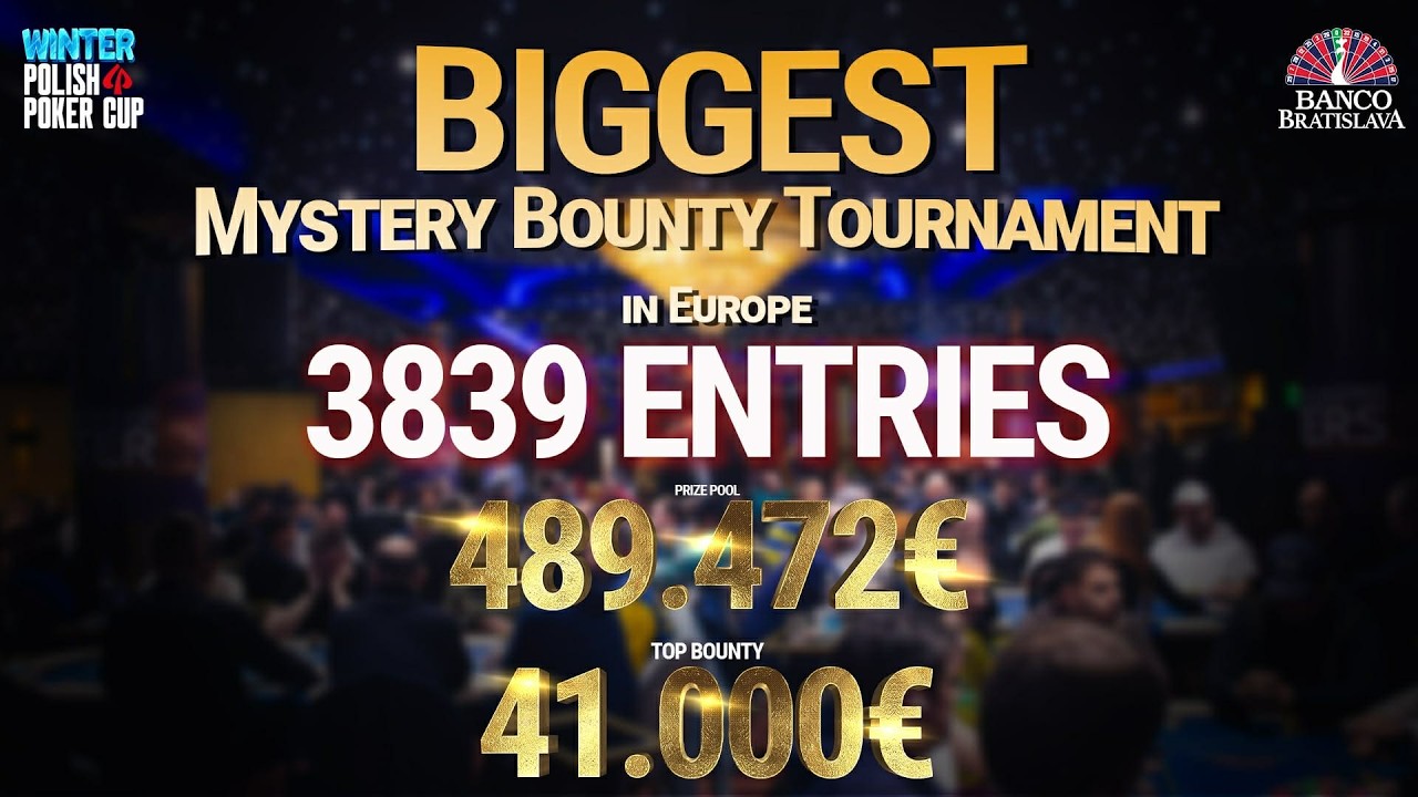 Transmisja na żywo: Winter Polish Poker Cup Mystery Bounty (Banco Bratislava)