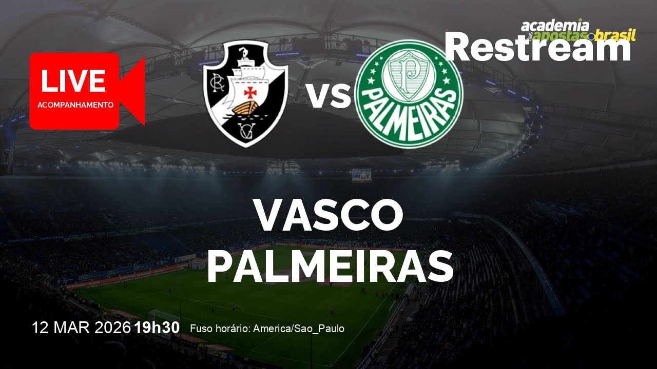 React Vasco x Palmeiras 12/03