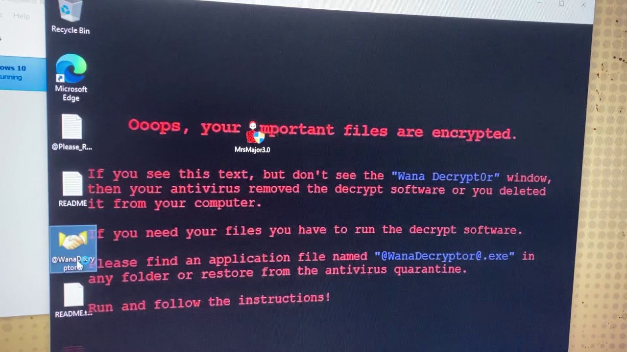 MEMZ virus vs Mrs. Major vs Wannacry vs avast antivirus 🔴EPIC BATTLE🔴