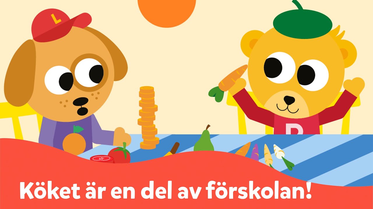 Köket är en del av förskolan!