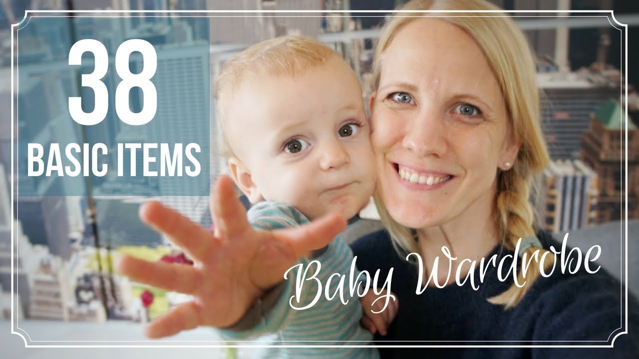 Basic Wardrobe for Baby | 8 - 18 months -  38 pieces you need in a complete wardrobe
