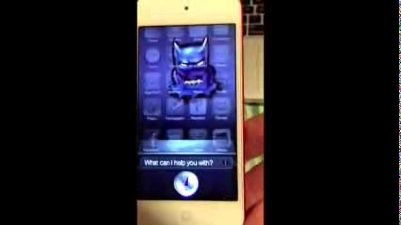 5th Generation iPod Touch Siri Demo
