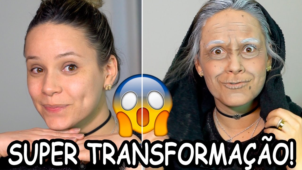 VIREI VELHINHA COM MAQUIAGEM (OLHA QUE DIFERENÇA!) Feat. Renata Monteiro