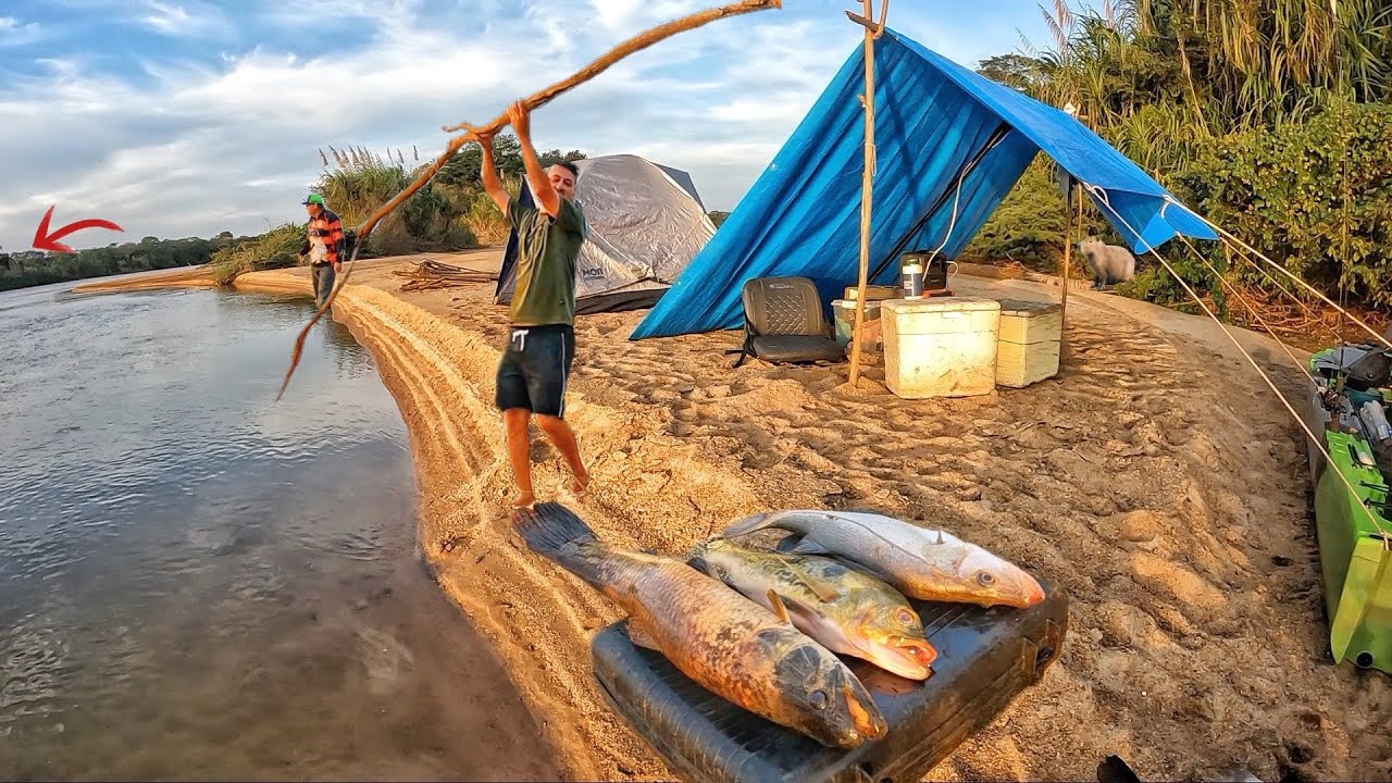 LARGADOS E ABANDONADOS DURANTE TRÊS DIAS. Pesca e sobrevivência 