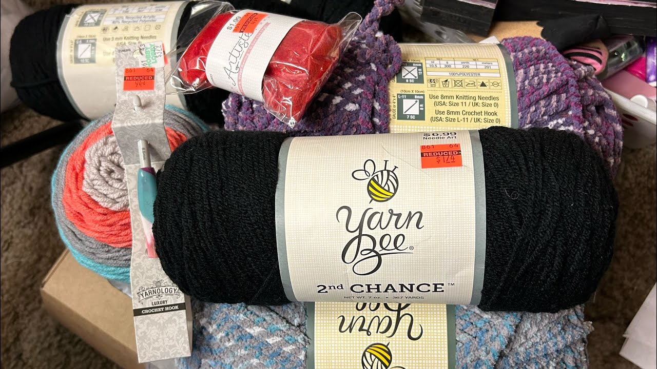 2024 Hobby Lobby Clearance Yarn 75% off