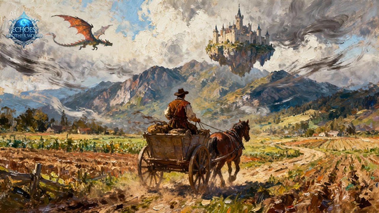 Calm Fantasy Ambience – The Merchant’s Road (1 Hour) | Relaxing Dream Music