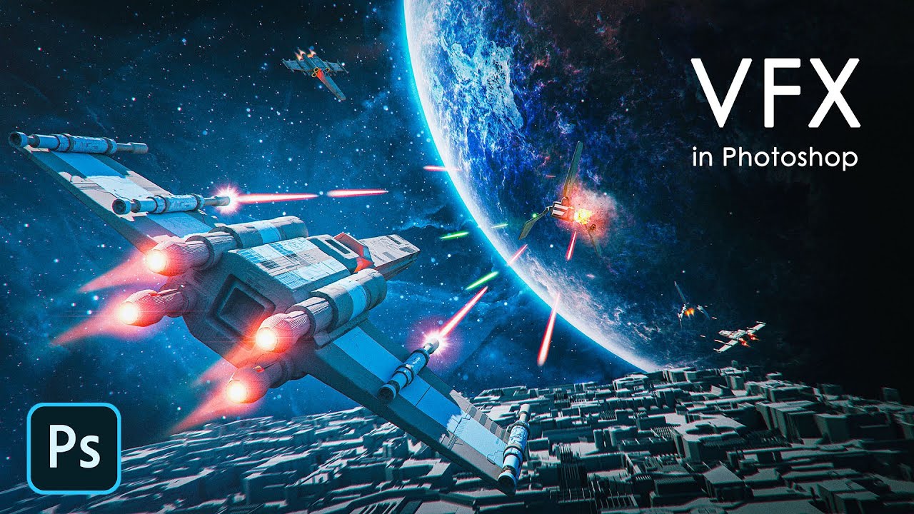 Make your images AWESOME with VFX in Photoshop - Visual Effect Magic
