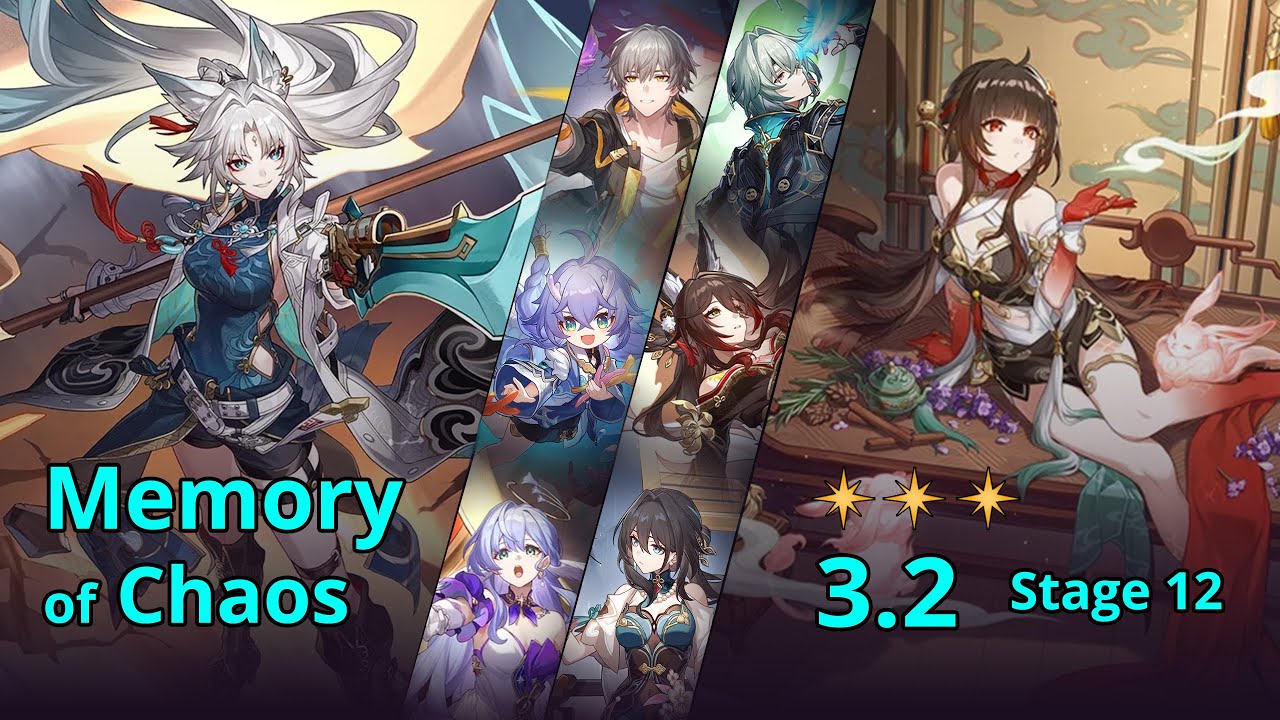 3.2 NEW MOC | E0S1 Feixiao Hyper & E0 Lingsha, E0S1 Anaxa - Stage 12 (3 Stars) | Honkai: Star Rail