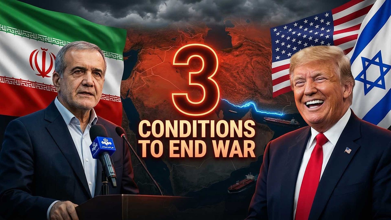 Iran Sets 3 Conditions to End War With US & Israel