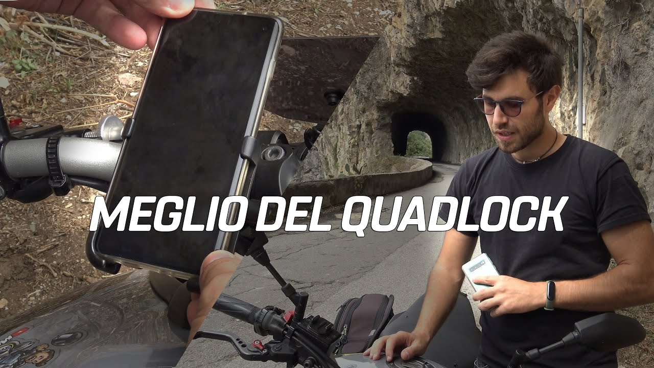 MEGLIO DEL QUADLOCK! il mio NUOVO porta smartphone da MOTO