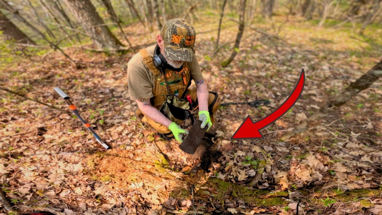 Metal Detecting 1800's Logging Camp Leads To Find of a Lifetime!