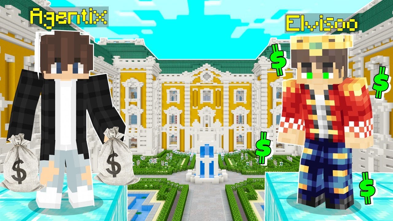 AGENTIX CHCĘ KUPIĆ MOJĄ LUKSUSOWĄ VILLĘ w Minecraft! 🤑