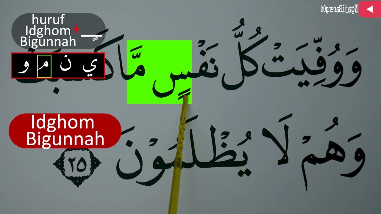 MENGURAI TAJWID SURAH ALI IMRAN AYAT 25 ARTINYA, CARA BACA & CONTOH PENGUCAPANNYA EPS 540