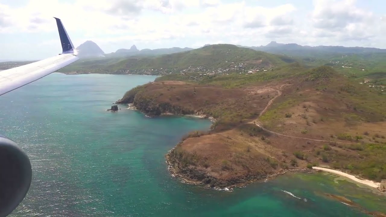 Delta Flight 1970 - Atlanta (ATL) to St Lucia (UVF) - Boeing 737-900ER - Arrival (Landing Runway 10)