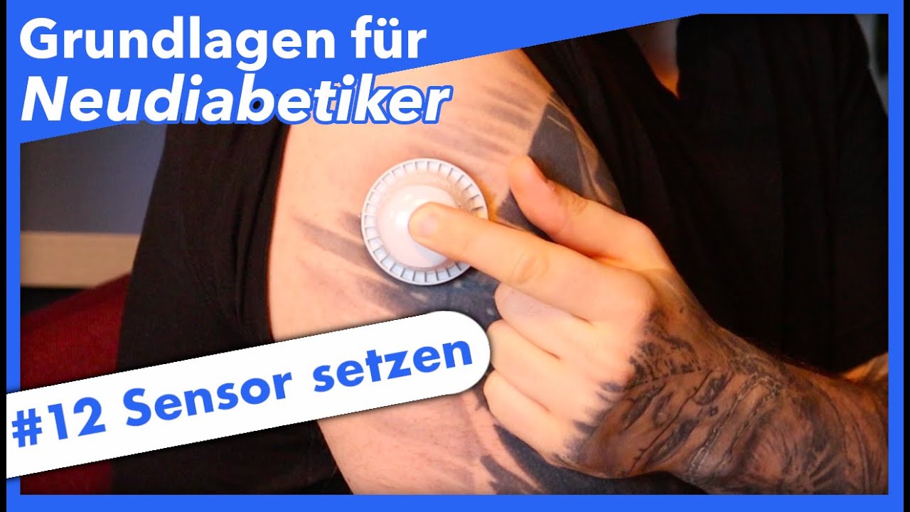 #12 Sensoren richtig anbringen   I   Grundlagen für Neudiabetiker