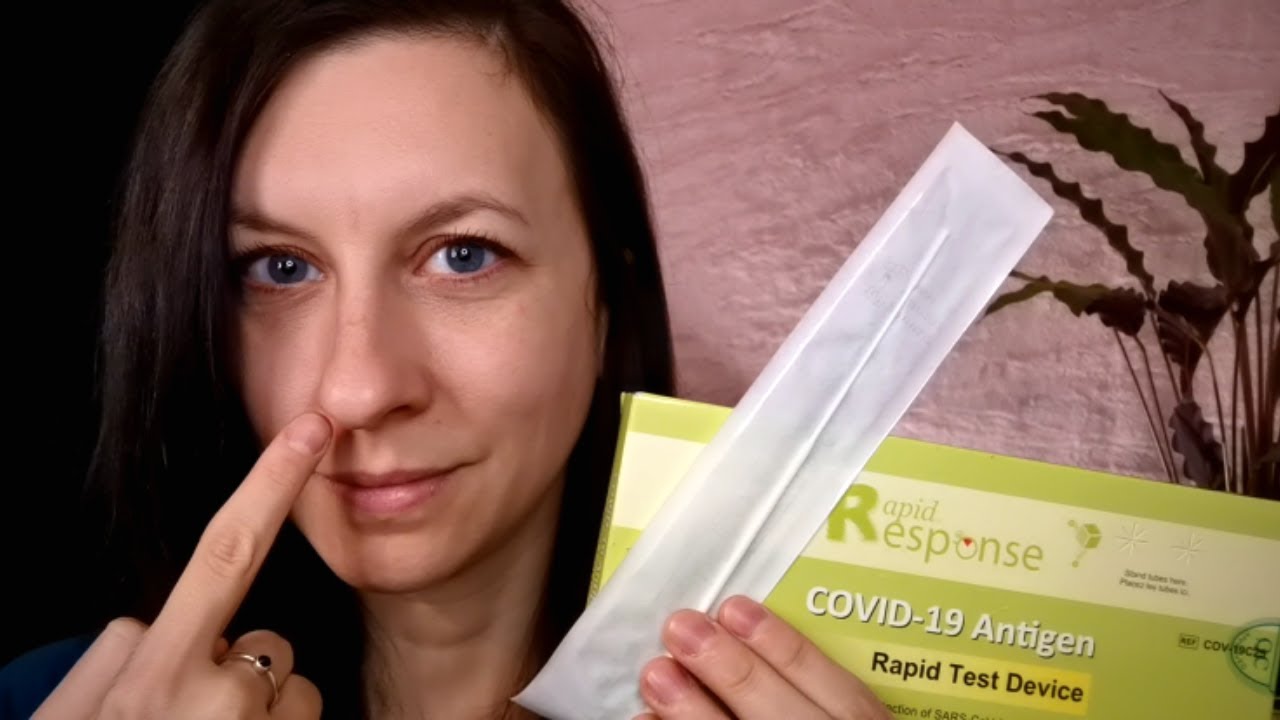 ASMR Testing you for Covid19 😷 Real Procedure.