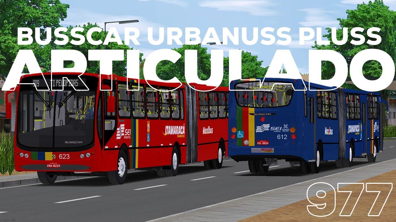 OMSI 2 | Urbanuss Pluss Articulado 17.230 EOD na 977 Pelópidas / Conde da Boa Vista | RMR V3.0