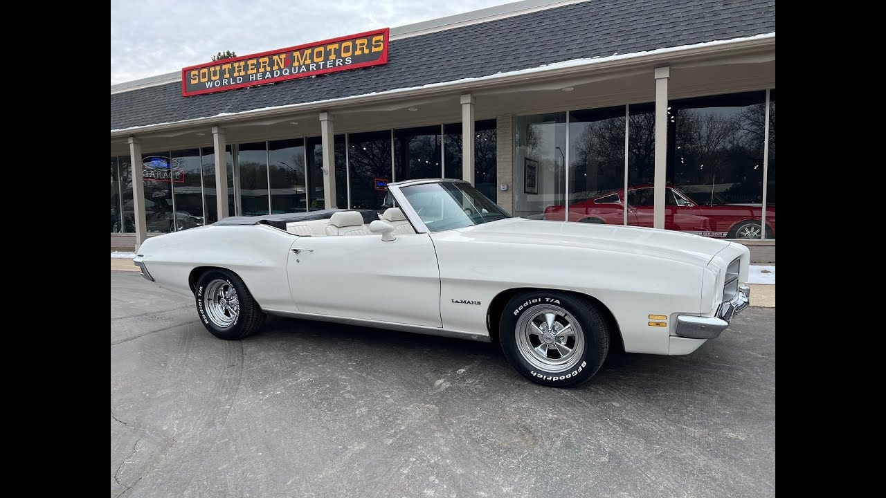 1971 Pontiac LeMans Sport Convertible