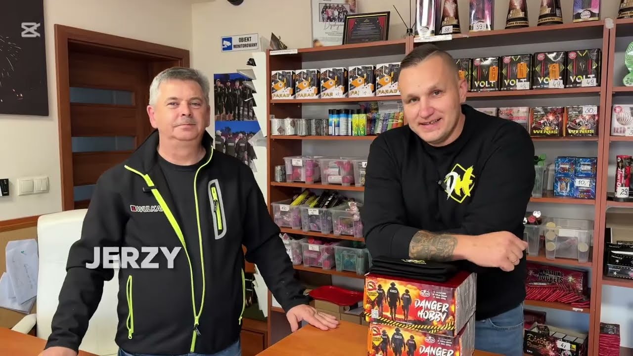 Gdzie kupić fajerwerki w Pruszczu Gdańskim? WULKAN FAJERWERKI od środka 🌋🎆