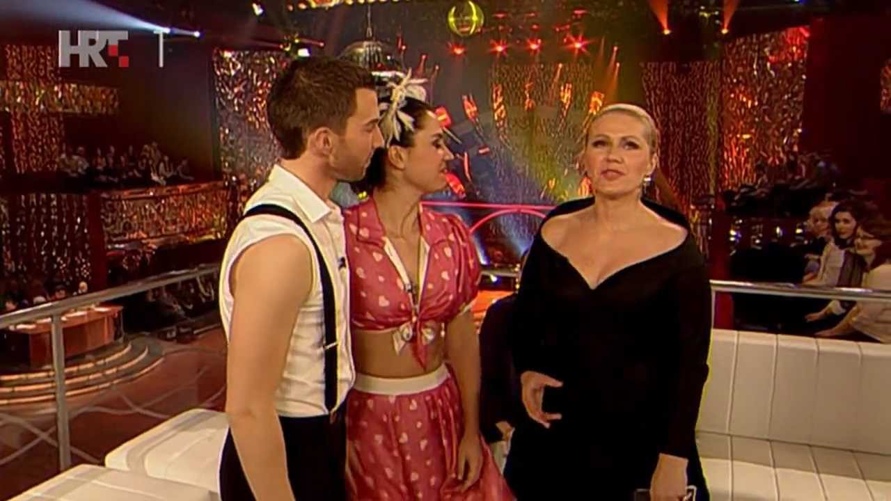Ples sa zvijezdama 2012 s7ep8 Mirna Medaković ples 1