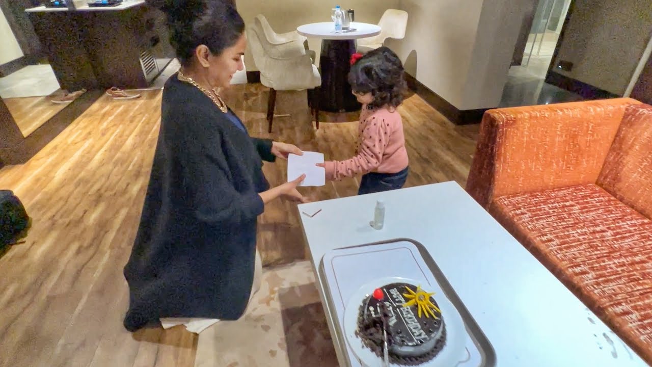 Celebrating Ritu's Birthday in Agra