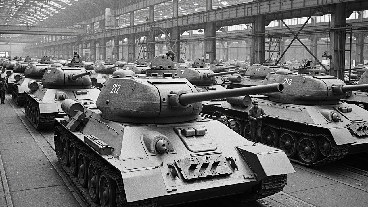 Hitler Mocked Soviet Industry — Until 1,500 Tanks Rolled Out Every Month