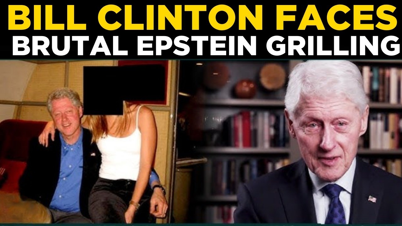 LIVE: Bill Clinton Shivers During Epstein Hearing | &lsquo;Did You Have S*X With Epstein GF Maxwell?&rsquo;