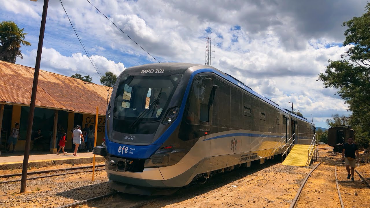 Viaje demostrativo Nuevo buscarril MPD-101 Talca - Gonzales bastias