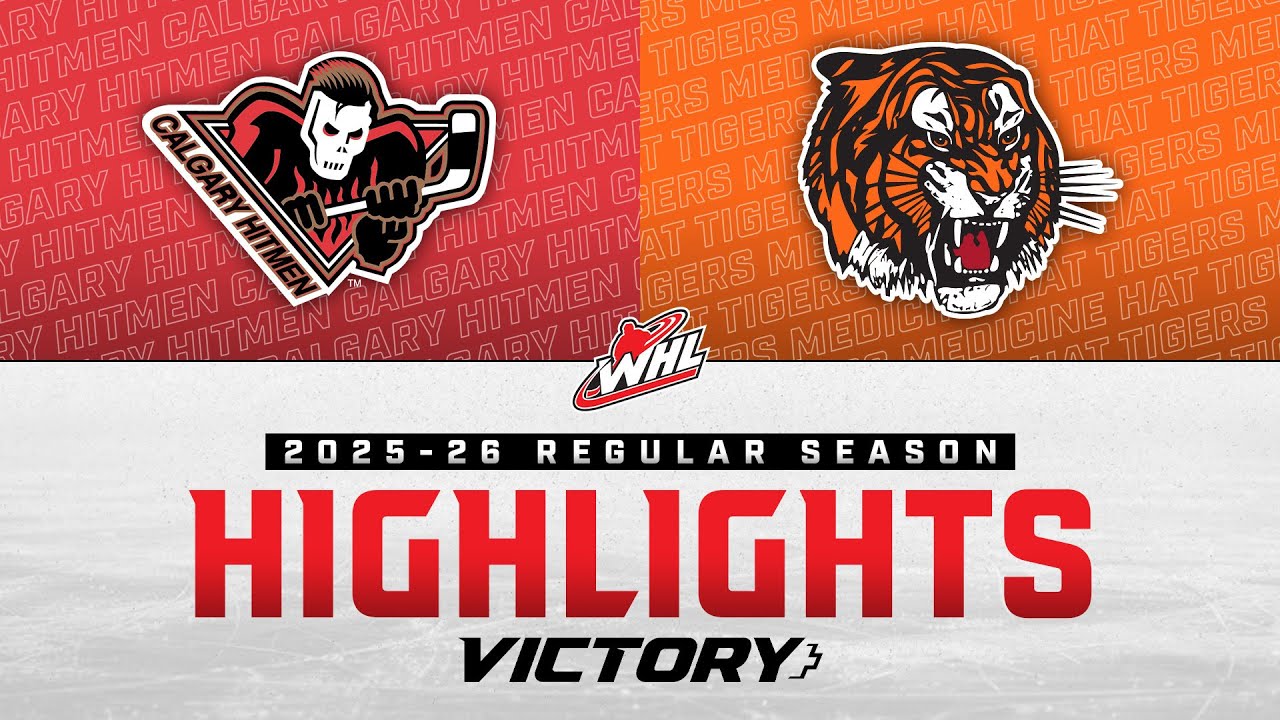Calgary Hitmen at Medicine Hat Tigers 01/20 | WHL Highlights 2025-26