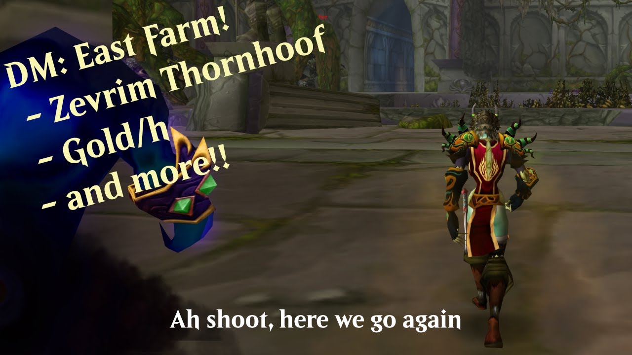 More Dire Maul Farming, New Boss kill - Turtle Wow Warlock Gold Farm