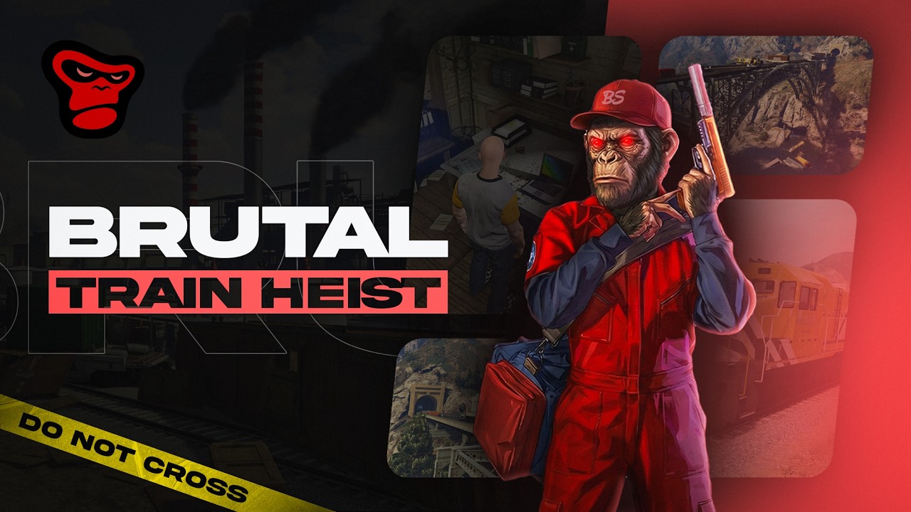 FiveM Train Heist [ESX & QBCore] | Brutal Scripts