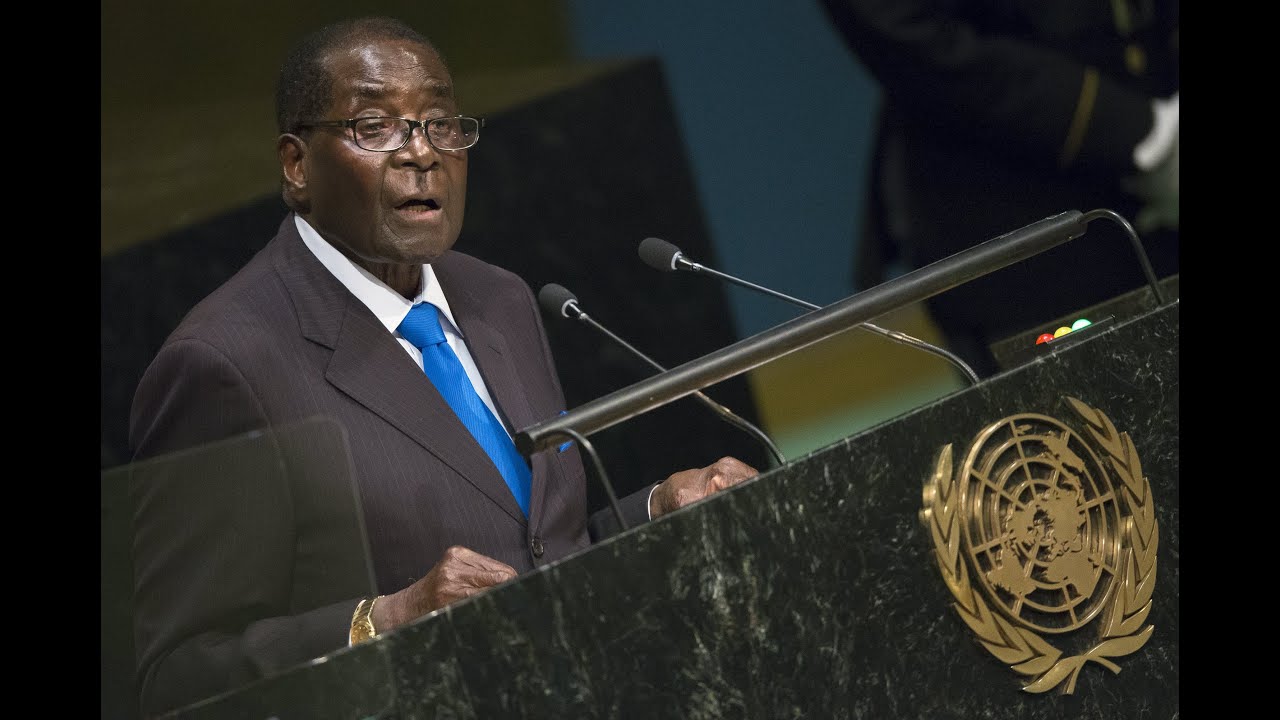 'We are not gays!' Exclaims Mugabe during UN Address