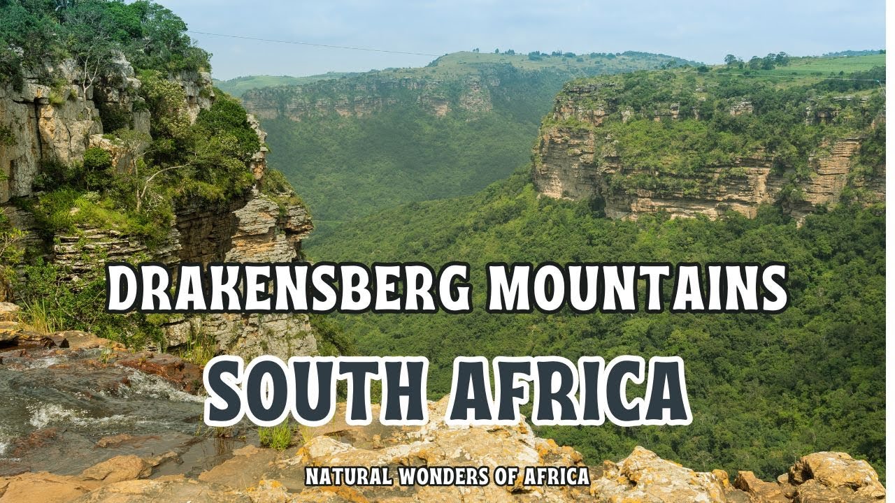 Explore Drakensberg Mountains; Tugela Falls, Rock Art and Wildlife | Natural Wonders of Africa.