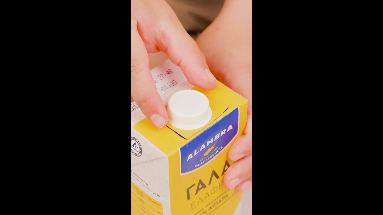 My mom has a cool idea to reuse the empty milk carton & cardboard