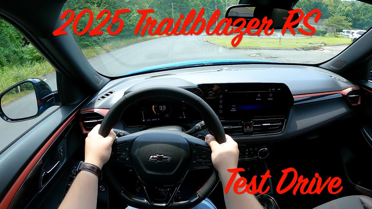 2025 Chevy Trailblazer RS - POV Test Drive