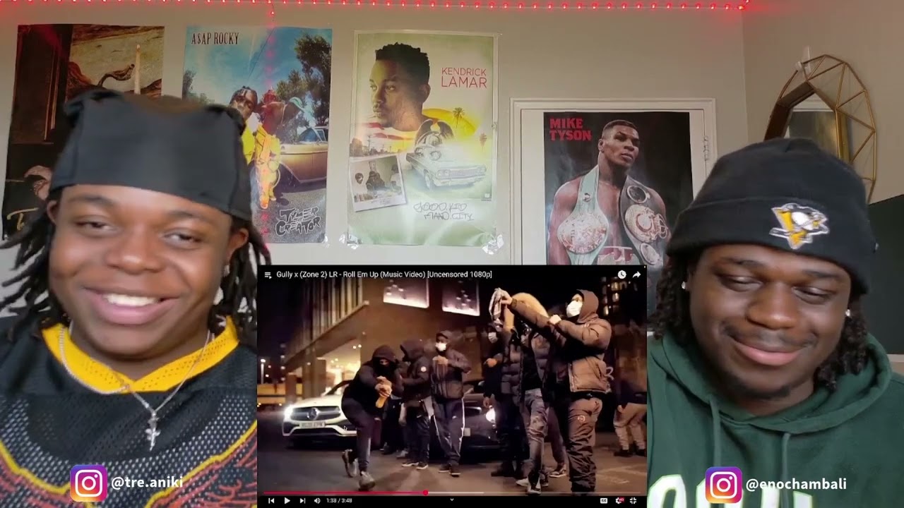 Gully x (Zone 2) LR - Roll Em Up (Music Video) - REACTION