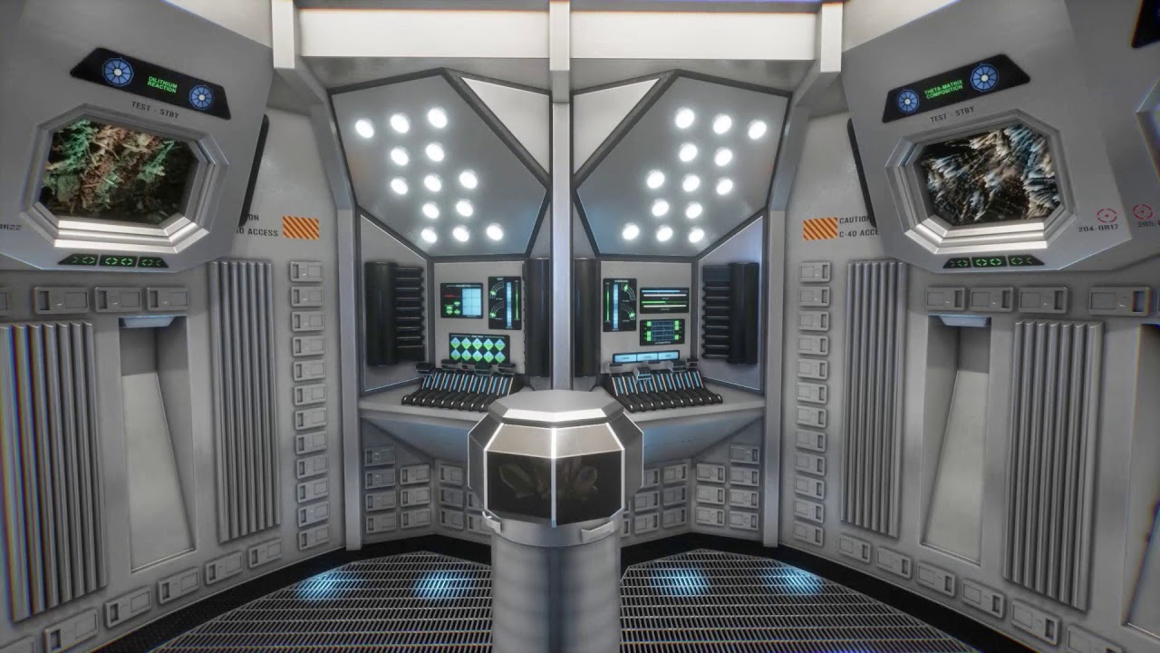 Inside the Engine Room of the U.S.S. Enterprise Refit (TWOK)