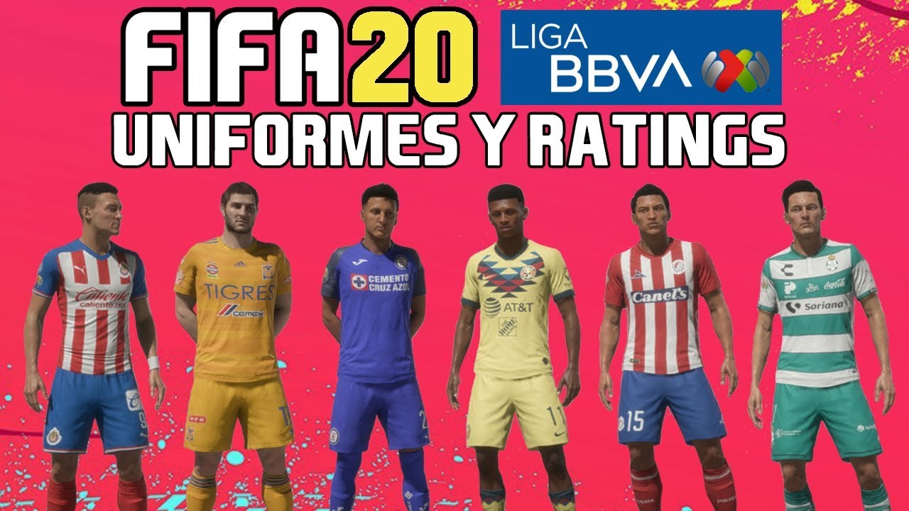 FIFA 20 | Liga MX | Uniformes y Ratings