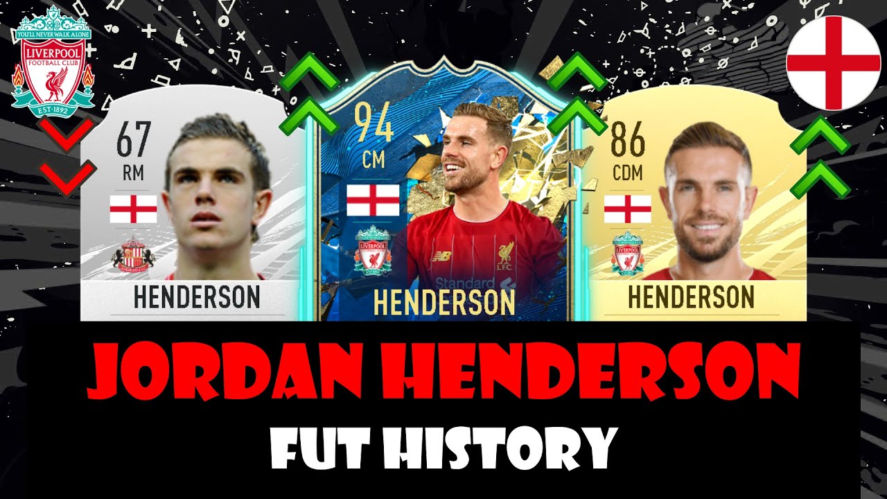 JORDAN HENDERSON | FIFA ULTIMATE TEAM HISTORY!!!! | FIFA 10 - FIFA 20