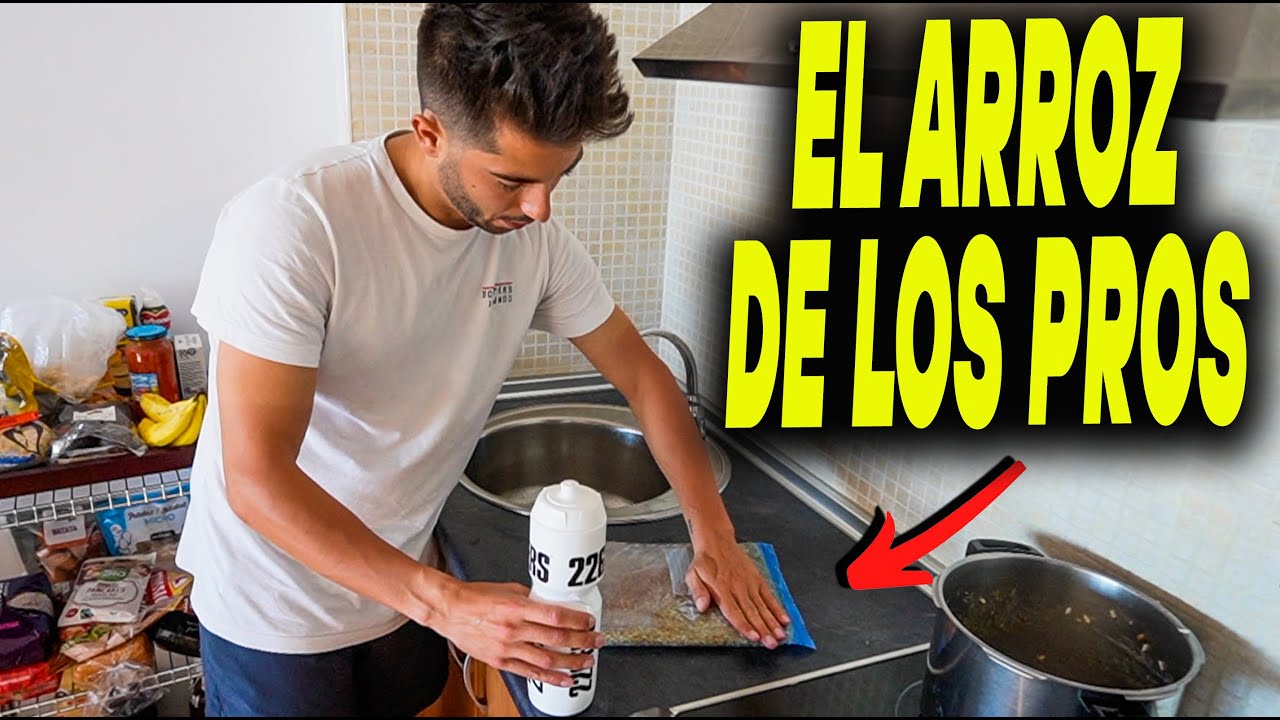 🍚 ¿CÓMO SE HACEN LOS PASTELITOS DE ARROZ QUÉ COMEN LOS CICLISTAS? | Receta del Rice Cake de Lotus
