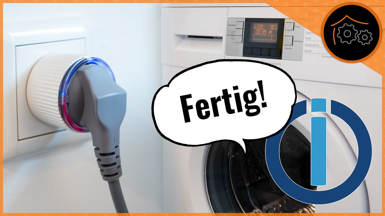 Waschmaschine smart machen - OHNE Scripts im ioBroker (Device Reminder Adapter)
