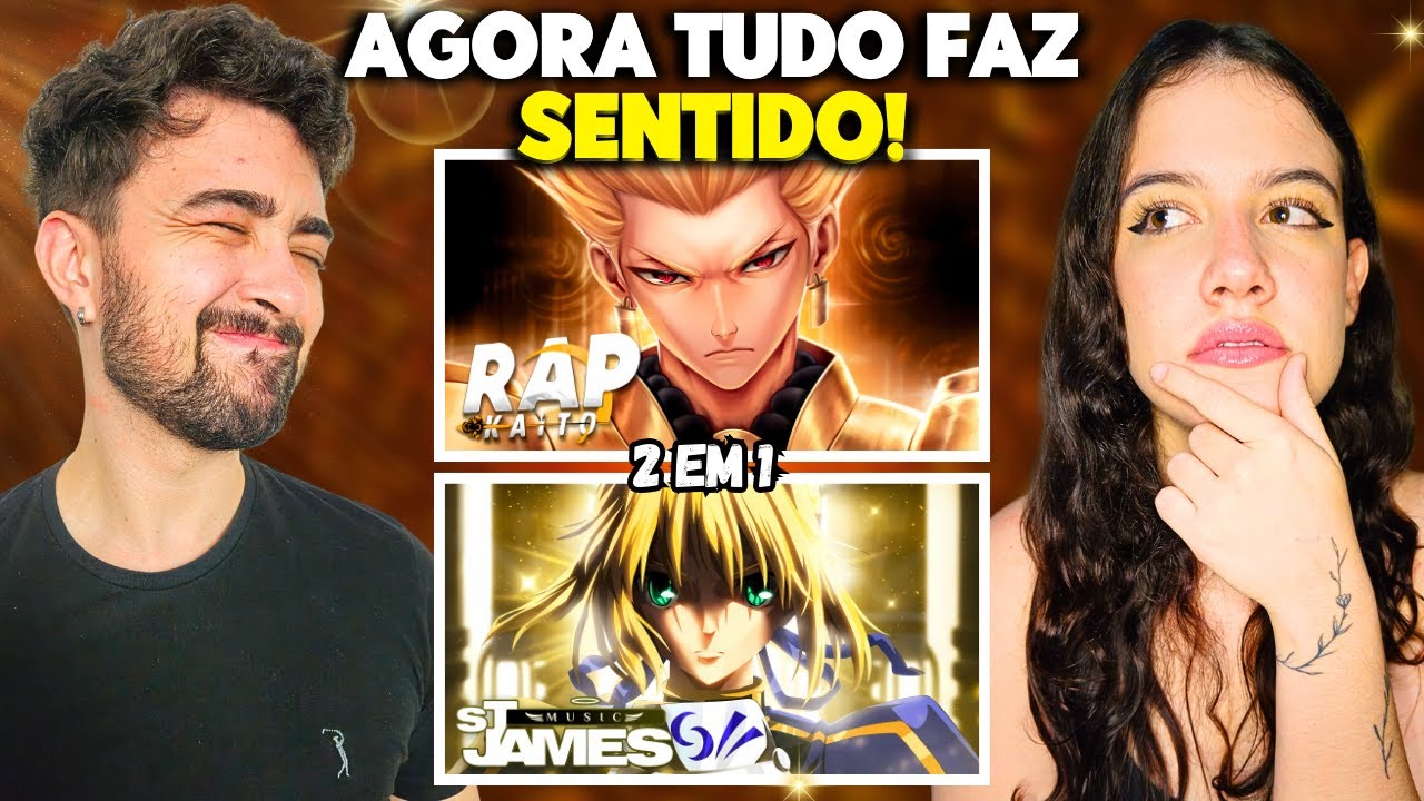 2 em 1 Gilgamesh e Avalon | Kaito + St James (Fate) React