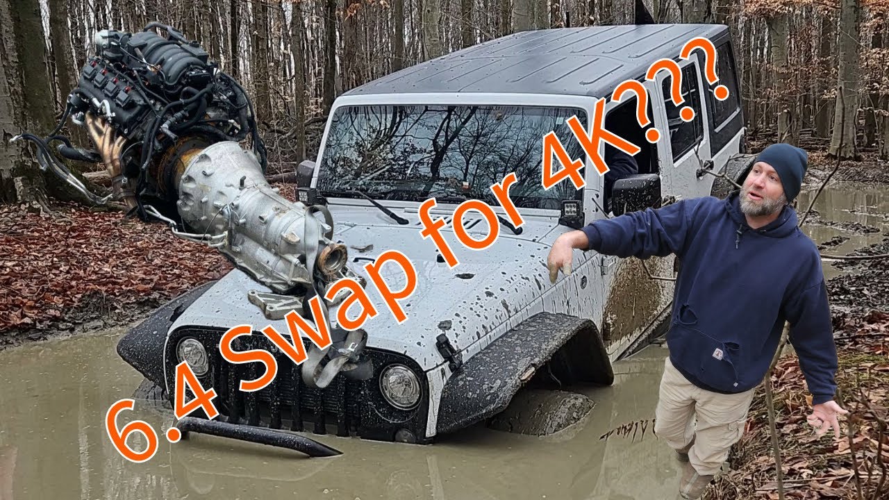 Episode 1, Can you 6.4 Hemi swap a Jeep JK for cheap?