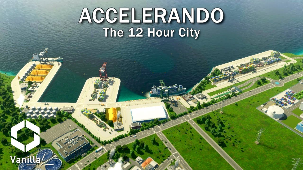 Yes, you CAN build a port in just 1 hour! | Accelerando EP 08 - Cargo and Passenger Ports
