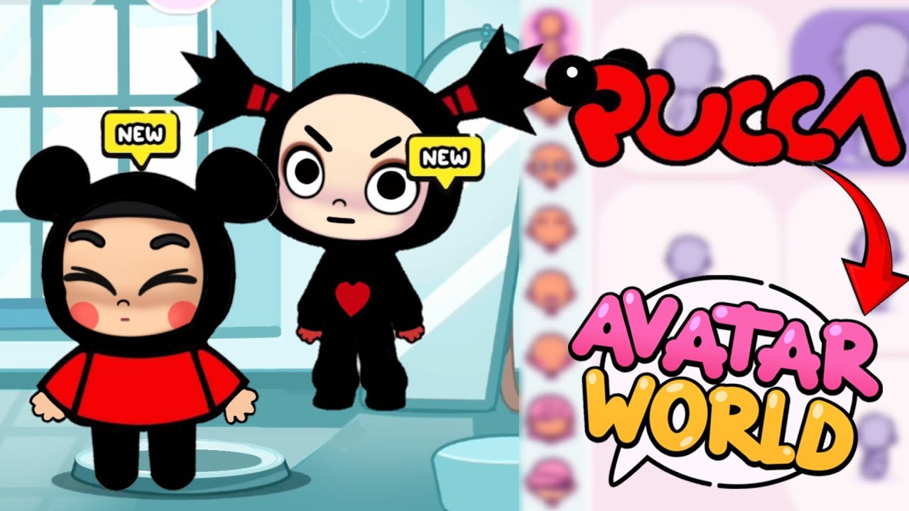 HOW TO MAKE PUCCA CHARACTERS IN PAZU AVATAR WORLD #pucca #avatarworld 